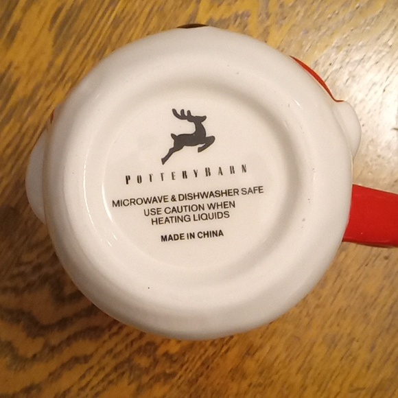 Pottery Barn Christmas Snowman Mug - Picture 3 of 7